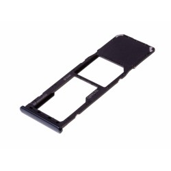 SOPORTE DE TARJETA PARA SAMSUNG GALAXY A7 2018 NEGRO SOPORTE DE TARJETA PARA SAMSUNG GALAXY A7 2018 NEGRO